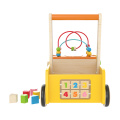 New Multifunction Educational Learning Activity Children Wooden Baby Walker Toy For Kids